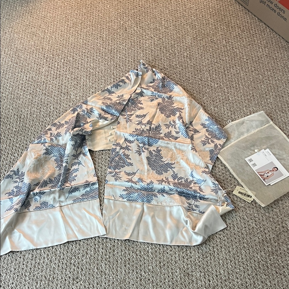 100% silk scarf